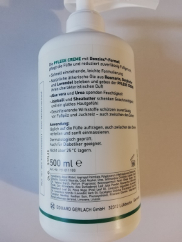 GEHWOL FUSSKRAFT Pflege Creme 500 ml
