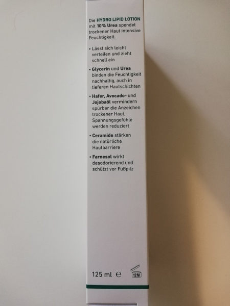 GEHWOL FUSSKRAFT Hydro Lipid Lotion 125 ml
